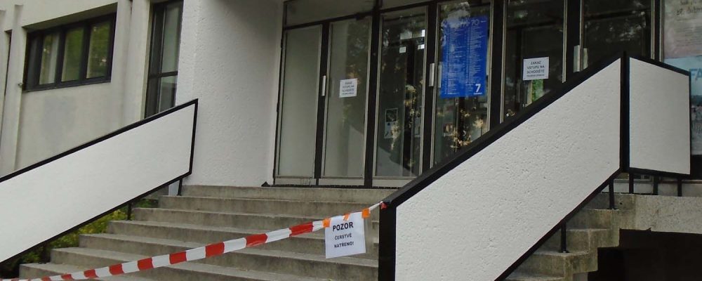 Vstup do objektu po renovaci